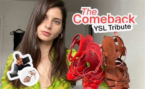 real vs fake ysl tribute|are ysl tribute sandals real.